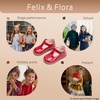 image:imageFelix amp Flora Toddler Little Girl Mary Jane Dress Shoes  Ballet Flats for Easter Flower Girl Party School ShoesB438pl Red