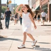 image:imageFelix amp Flora Toddler Little Girl Mary Jane Dress Shoes  Ballet Flats for Easter Flower Girl Party School ShoesB438white