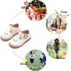 image:imageFelix amp Flora Toddler Little Girl Mary Jane Dress Shoes  Ballet Flats for Girl Party School ShoesB366beige