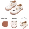 image:imageFelix amp Flora Toddler Little Girl Mary Jane Dress Shoes  Ballet Flats for Girl Party School ShoesB366beige