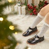 image:imageFelix amp Flora Toddler Little Girl Mary Jane Dress Shoes  Ballet Flats for Girl Party School ShoesB366black