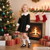 image:imageFelix amp Flora Toddler Little Girl Mary Jane Dress Shoes  Ballet Flats for Girl Party School ShoesB366black