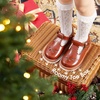 image:imageFelix amp Flora Toddler Little Girl Mary Jane Dress Shoes  Ballet Flats for Girl Party School ShoesB366brown