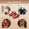 image:imageFelix amp Flora Toddler Little Girl Mary Jane Dress Shoes  Ballet Flats for Girl Party School ShoesB366burgundy