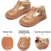 image:imageFelix amp Flora Toddler Little Girl Mary Jane Dress Shoes  Ballet Flats for Girl Party School ShoesB366camel