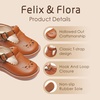 image:imageFelix amp Flora Toddler Little Girl Mary Jane Dress Shoes  Ballet Flats for Girl Party School ShoesB366coco Brown