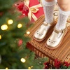 image:imageFelix amp Flora Toddler Little Girl Mary Jane Dress Shoes  Ballet Flats for Girl Party School ShoesB366gold