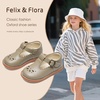 image:imageFelix amp Flora Toddler Little Girl Mary Jane Dress Shoes  Ballet Flats for Girl Party School ShoesB366grey