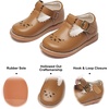 image:imageFelix amp Flora Toddler Little Girl Mary Jane Dress Shoes  Ballet Flats for Girl Party School ShoesB366oxford Brown