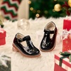 image:imageFelix amp Flora Toddler Little Girl Mary Jane Dress Shoes  Ballet Flats for Girl Party School ShoesB366pl Black