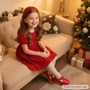 image:imageFelix amp Flora Toddler Little Girl Mary Jane Dress Shoes  Ballet Flats for Girl Party School ShoesB366red
