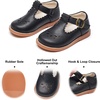 image:imageFelix amp Flora Toddler Little Girl Mary Jane Dress Shoes  Ballet Flats for Girl Party School ShoesB366retro Black