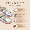 image:imageFelix amp Flora Toddler Little Girl Mary Jane Dress Shoes  Ballet Flats for Girl Party School ShoesB366silver