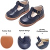 image:imageFelix amp Flora Toddler Little Girl Mary Jane Dress Shoes  Ballet Flats for Girl Party School ShoesB368navy Blue