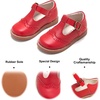 image:imageFelix amp Flora Toddler Little Girl Mary Jane Dress Shoes  Ballet Flats for Girl Party School ShoesB368red