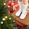 image:imageFelix amp Flora Toddler Little Girl Mary Jane Dress Shoes  Ballet Flats for Girl Party School ShoesB368white