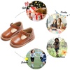 image:imageFelix amp Flora Toddler Little Girl Mary Jane Dress Shoes  Ballet Flats for Girl Party School ShoesB369brown