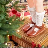 image:imageFelix amp Flora Toddler Little Girl Mary Jane Dress Shoes  Ballet Flats for Girl Party School ShoesB369brown