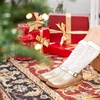 image:imageFelix amp Flora Toddler Little Girl Mary Jane Dress Shoes  Ballet Flats for Girl Party School ShoesB369gold