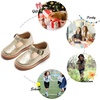 image:imageFelix amp Flora Toddler Little Girl Mary Jane Dress Shoes  Ballet Flats for Girl Party School ShoesB369gold