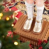 image:imageFelix amp Flora Toddler Little Girl Mary Jane Dress Shoes  Ballet Flats for Girl Party School ShoesB369gold