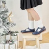 image:imageFelix amp Flora Toddler Little Girl Mary Jane Dress Shoes  Ballet Flats for Girl Party School ShoesB369navy Blue