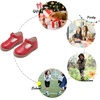 image:imageFelix amp Flora Toddler Little Girl Mary Jane Dress Shoes  Ballet Flats for Girl Party School ShoesB369red