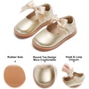 image:imageFelix amp Flora Toddler Little Girl Mary Jane Dress Shoes  Ballet Flats for Girl Party School ShoesB380gold