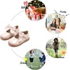 image:imageFelix amp Flora Toddler Little Girl Mary Jane Dress Shoes  Ballet Flats for Girl Party School ShoesB380nude