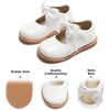 image:imageFelix amp Flora Toddler Little Girl Mary Jane Dress Shoes  Ballet Flats for Girl Party School ShoesB380white