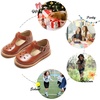 image:imageFelix amp Flora Toddler Little Girl Mary Jane Dress Shoes  Ballet Flats for Girl Party School ShoesB383brown