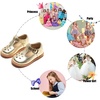 image:imageFelix amp Flora Toddler Little Girl Mary Jane Dress Shoes  Ballet Flats for Girl Party School ShoesB383gold