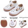 image:imageFelix amp Flora Toddler Little Girl Mary Jane Dress Shoes  Ballet Flats for Girl Party School ShoesB383white
