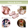 image:imageFelix amp Flora Toddler Little Girl Mary Jane Dress Shoes  Ballet Flats for Girl Party School ShoesB392baby Pink