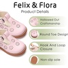 image:imageFelix amp Flora Toddler Little Girl Mary Jane Dress Shoes  Ballet Flats for Girl Party School ShoesB392baby Pink