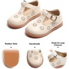 image:imageFelix amp Flora Toddler Little Girl Mary Jane Dress Shoes  Ballet Flats for Girl Party School ShoesB392beige