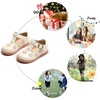 image:imageFelix amp Flora Toddler Little Girl Mary Jane Dress Shoes  Ballet Flats for Girl Party School ShoesB392beige