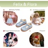 image:imageFelix amp Flora Toddler Little Girl Mary Jane Dress Shoes  Ballet Flats for Girl Party School ShoesB392blue