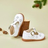 image:imageFelix amp Flora Toddler Little Girl Mary Jane Dress Shoes  Ballet Flats for Girl Party School ShoesB392white