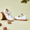 image:imageFelix amp Flora Toddler Little Girl Mary Jane Dress Shoes  Ballet Flats for Girl Party School ShoesB392white