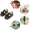 image:imageFelix amp Flora Toddler Little Girl Mary Jane Dress Shoes  Ballet Flats for Girl Party School ShoesB399black