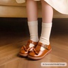image:imageFelix amp Flora Toddler Little Girl Mary Jane Dress Shoes  Ballet Flats for Girl Party School ShoesB399fl Brown
