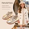 image:imageFelix amp Flora Toddler Little Girl Mary Jane Dress Shoes  Ballet Flats for Girl Party School ShoesB399gold