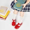 image:imageFelix amp Flora Toddler Little Girl Mary Jane Dress Shoes  Ballet Flats for Girl Party School ShoesB399red