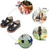 image:imageFelix amp Flora Toddler Little Girl Mary Jane Dress Shoes  Ballet Flats for Girl Party School ShoesB400black