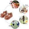 image:imageFelix amp Flora Toddler Little Girl Mary Jane Dress Shoes  Ballet Flats for Girl Party School ShoesB400brown