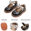 image:imageFelix amp Flora Toddler Little Girl Mary Jane Dress Shoes  Ballet Flats for Girl Party School ShoesB402black
