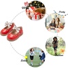 image:imageFelix amp Flora Toddler Little Girl Mary Jane Dress Shoes  Ballet Flats for Girl Party School ShoesB402red