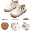 image:imageFelix amp Flora Toddler Little Girl Mary Jane Dress Shoes  Ballet Flats for Girl Party School ShoesB409beige