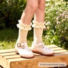 image:imageFelix amp Flora Toddler Little Girl Mary Jane Dress Shoes  Ballet Flats for Girl Party School ShoesB409beige